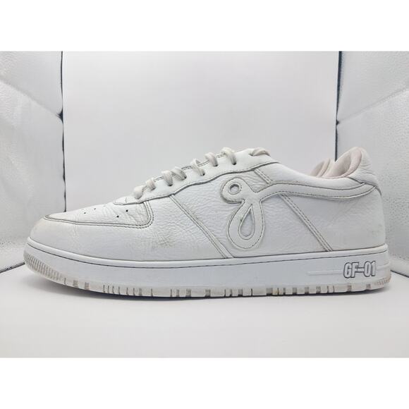 Size 13D M | 14.5D W - John Geiger GF-01 ' Triple White - Picture 5 of 8